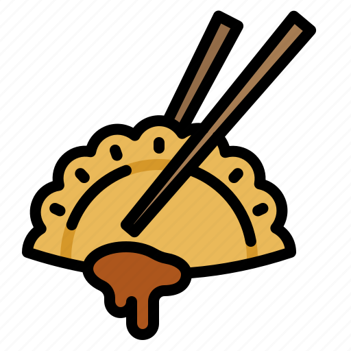 Gyoza, dumpling, food, restaurant, japanese icon - Download on Iconfinder