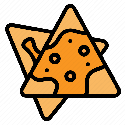 Nachos, chips, food, snack, cheese icon - Download on Iconfinder