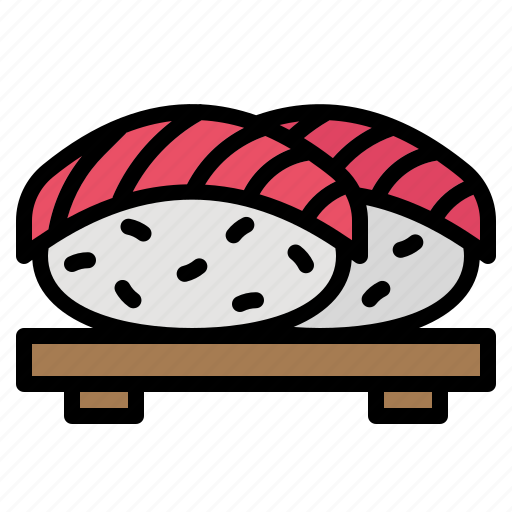 Sushi, food, japanese, salmon, rice icon - Download on Iconfinder