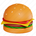 burger, fast food, cheeseburger, restaurant, hamburger, food, fastfood, fast, junk food 