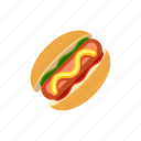 hot dog, fast food