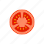 tomato, tomato slice 