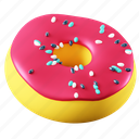 doughnut, donut, dessert, sweet, bakery, breakfast, sugar, cake, pastry 
