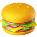 burger, fast-food, hamburger, junk-food, junk, fast, cheeseburger, fastfood, sandwich