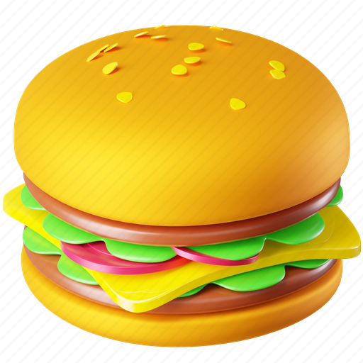 Burger, fast-food, hamburger, junk-food, junk, fast, cheeseburger icon - Download on Iconfinder