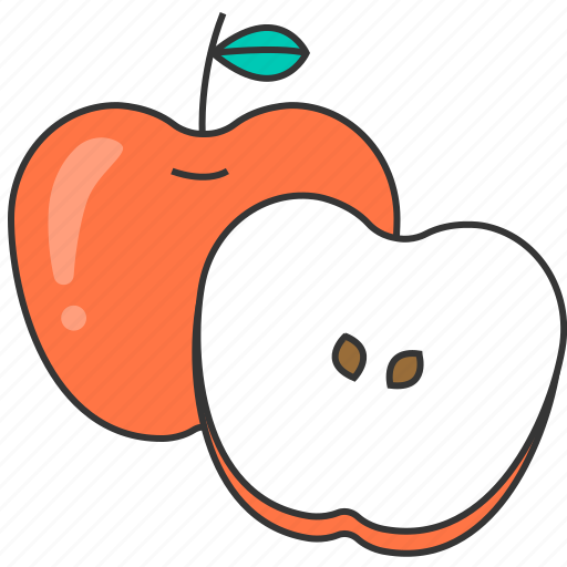Apple, fresh, fruit, meal icon - Download on Iconfinder