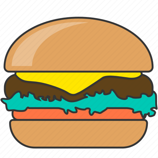 Burger, fast food, hamburger icon - Download on Iconfinder