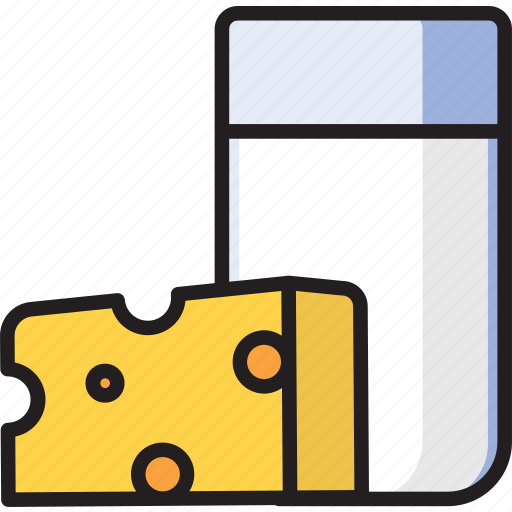 Cheese, dairy, drink, food, milk icon - Download on Iconfinder