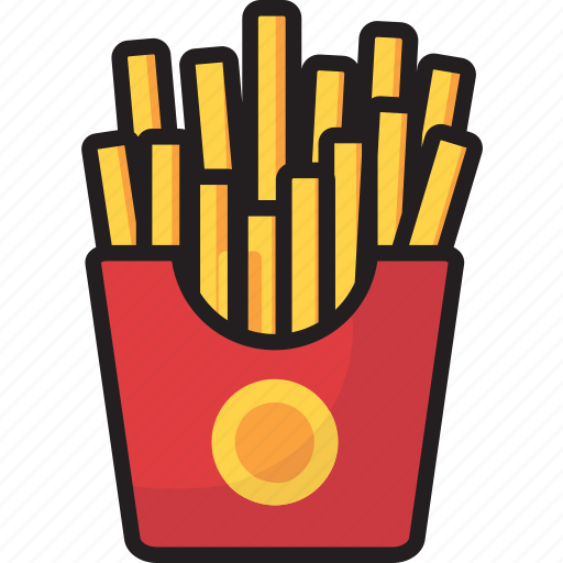 Chips, food, french, fries, potato, snacks icon - Download on Iconfinder