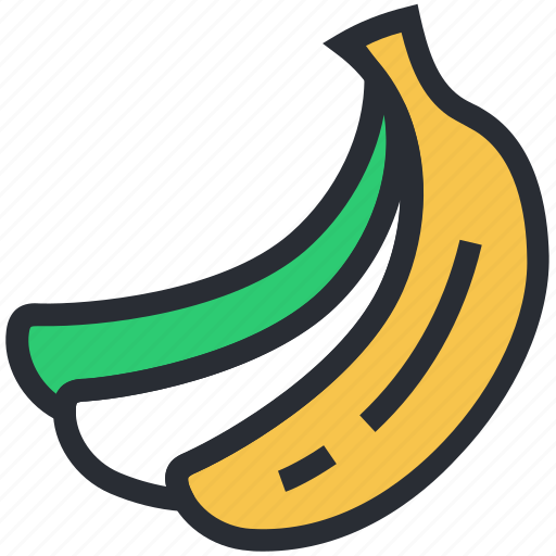 Bananas, food, fruit, healthy diet, plantains icon - Download on Iconfinder
