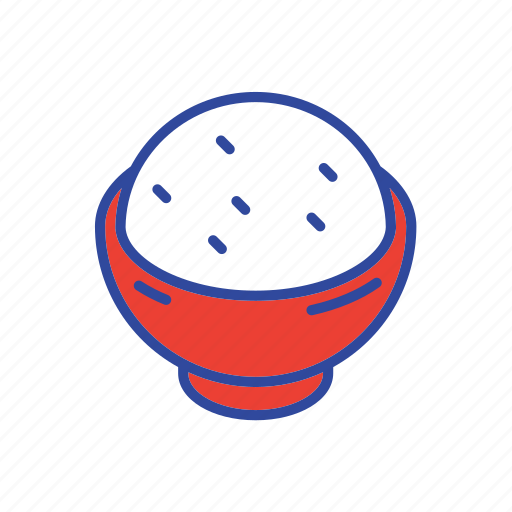 Asian, bowl, food, grain, meal, rice icon - Download on Iconfinder