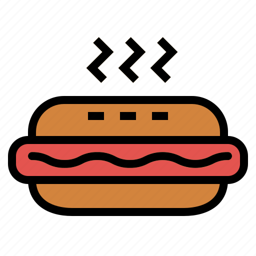 Dog, fast, food, hot, sausage icon - Download on Iconfinder