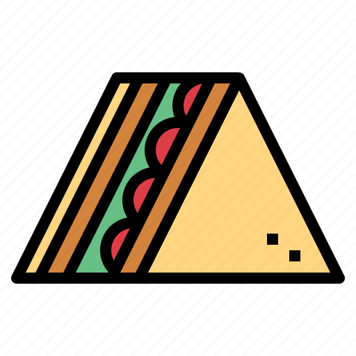 Bread, food, lunch, sandwich icon - Download on Iconfinder