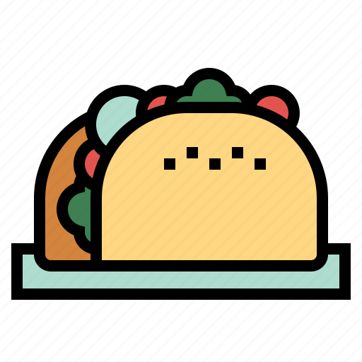 Food, lunch, mexican, taco icon - Download on Iconfinder