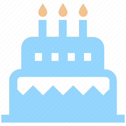 Birthday cake, cake, celebration, food, wedding cake icon - Download on Iconfinder