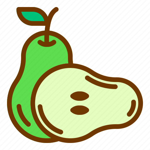 Diet, fresh, fruit, health, pear icon - Download on Iconfinder