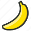 banana, food, fruit, organic, tropical 