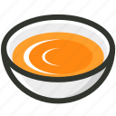bowl, breakfast, food, soup, tomato