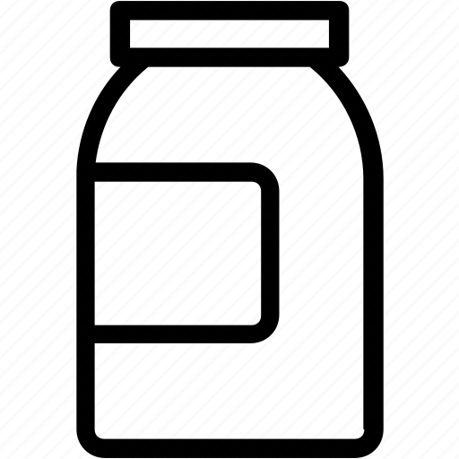 Bottle, food, jam jar, jar icon - Download on Iconfinder