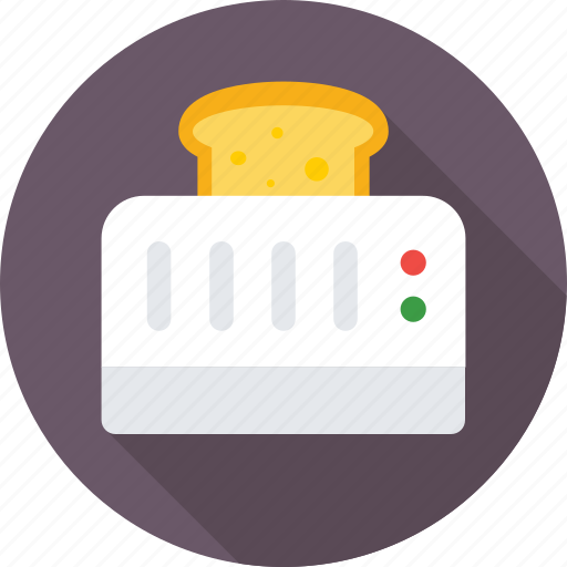 Appliance, electronics, kitchen, toast, toaster icon - Download on Iconfinder