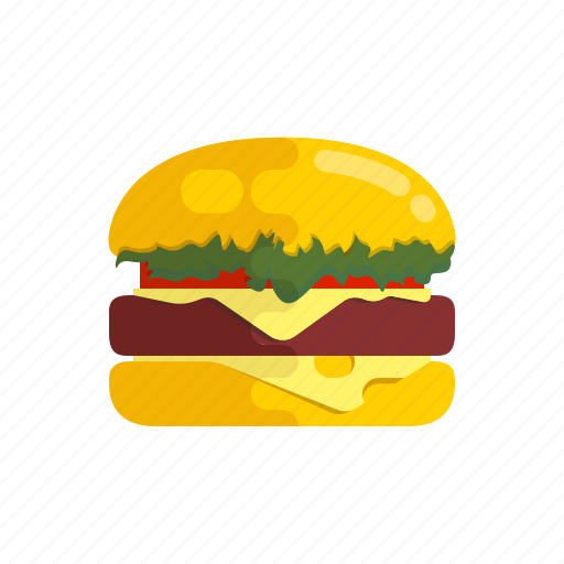 Fastfood, burger, cheese, hamburger, food, burger king icon - Download on Iconfinder