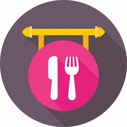 Cafe, food, restaurant, signage, signboard icon - Download on Iconfinder