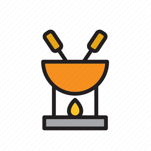 Food, cheese, chocolate, dip, fondue, french, melted icon - Download on Iconfinder