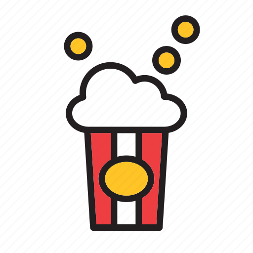 Fast, food, cinema, movies, popcorn icon - Download on Iconfinder