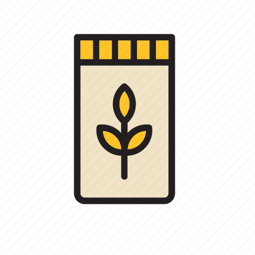 Food, groceries, bag, bakery, flour, wheat icon - Download on Iconfinder