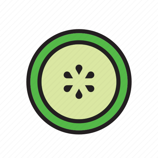 Food, fruit, half, kiwi, slice icon - Download on Iconfinder