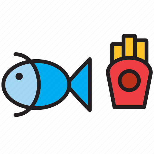 Fast, food, meal, england, english, fish & chips, fish and chips icon - Download on Iconfinder