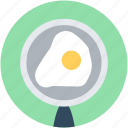 breakfast, cooking, egg, egg frying, fry pan