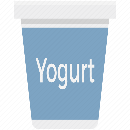 Breakfast, dairy, food, milk, quark, yogurt, yogurt cup icon - Download on Iconfinder