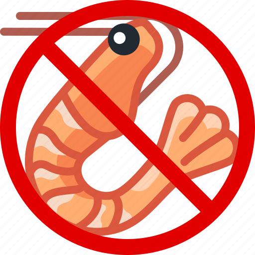 Allergen, allergy, crustacean, food, gastronomy, crevette icon - Download on Iconfinder