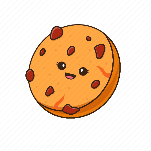 Food, baverage, cookie, chococips, choco, cake, sweet icon - Download on Iconfinder