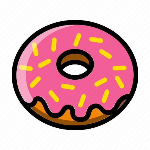 Donuts, fastfood, food, sweet, restaurant icon - Download on Iconfinder