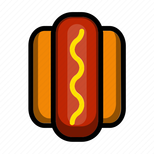 Hotdog, fastfood, food, restaurant icon - Download on Iconfinder