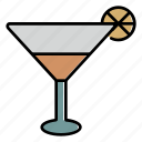 drink, glass, cocktail, martini, beverage