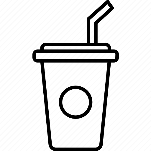Takeaway cup, coffee, beverage, drink, cafe, cold, ice icon - Download on Iconfinder