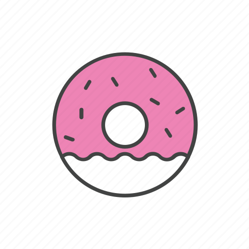 Bakery, dessert, donut, doughnut, sweets icon - Download on Iconfinder