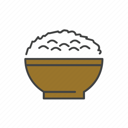 Asian, bowl, cook, meal, rice icon - Download on Iconfinder