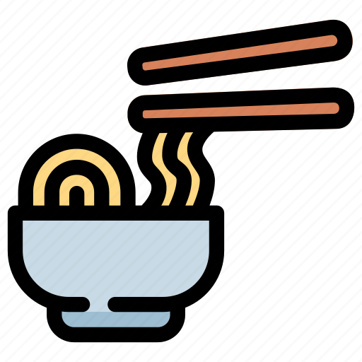 Noodle, food, gastronomy, meal, chinese, cooking icon - Download on Iconfinder