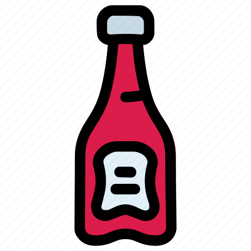 Sauce, ketchup, mustard, food, chili, pepper icon - Download on Iconfinder