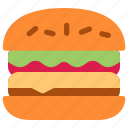 burger, fast food, hamburger, food, sandwich, cheeseburger, junk