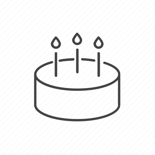 Birthday, cake, celebration, food, party, sweet icon - Download on Iconfinder