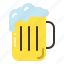 beer, glass, mug, alcohol 