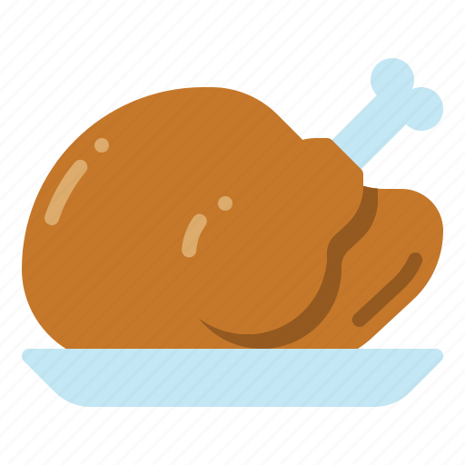 Chicken, whole chicken, roast, meat icon - Download on Iconfinder