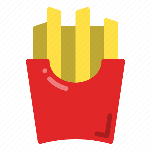 French fries, chips, fries, potato icon - Download on Iconfinder