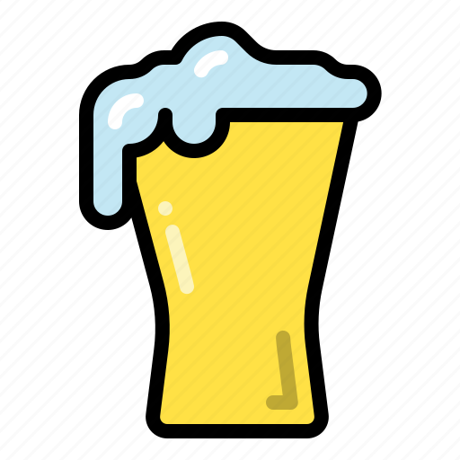 Beer, glass, alcohol, wheat beer icon - Download on Iconfinder