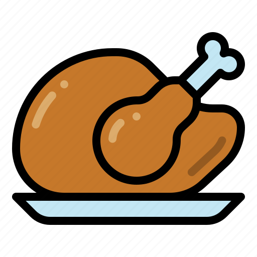 Chicken, roast, whole chicken, meat icon - Download on Iconfinder